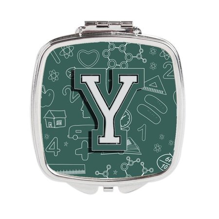 CAROLINES TREASURES Letter Y Back to School Initial Compact Mirror CJ2010-YSCM